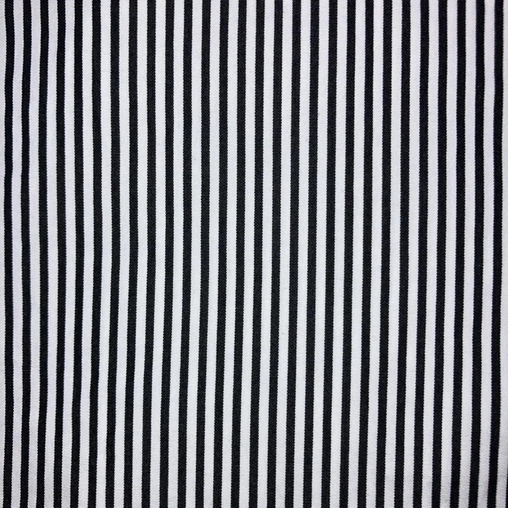 Polo Ralph Lauren Shirt Mens XL Black White Stripe Custom Fit Button Down